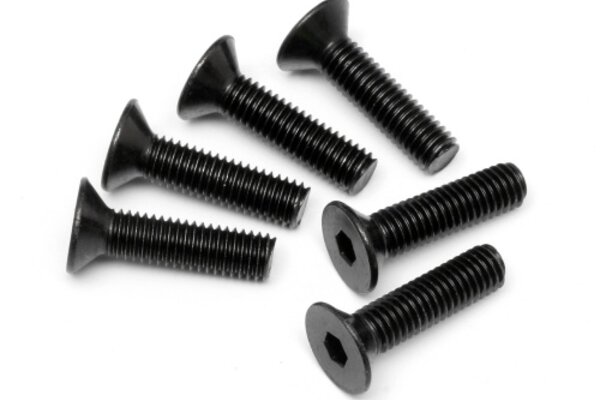 HPI Racing Flat Head Screw M5X20mm (Hex Socket/6pcs)