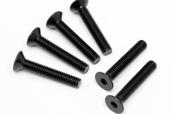 HPI Racing Flat Head Screw M5X30mm (Hex Socket/6pcs)