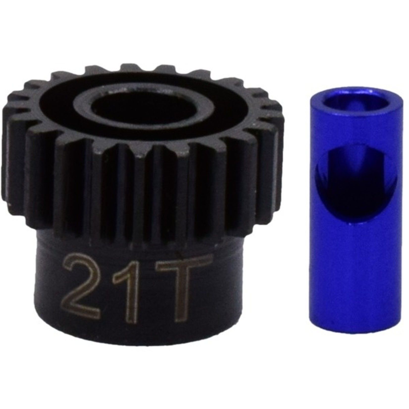Hot Racing 21T, 0.6 Module Steel Pinion Gear, for 5mm/1/8in Motor Shaf