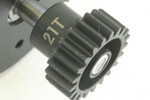 Hot Racing Steel Pinion Gear, 21 Tooth, 32 Pitch, 5mm Bore