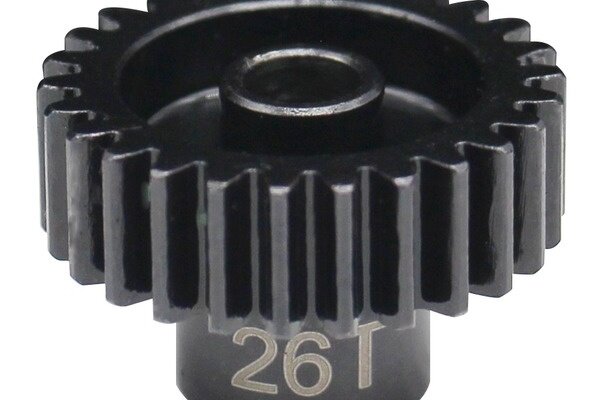 Hot Racing HRANSG3226  26T Steel 32P Pinion Gear, 5mm Bore