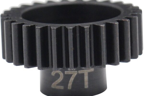 Hot Racing 27 Tooth Steel, 32P Pinion Gear, 5mm Bore