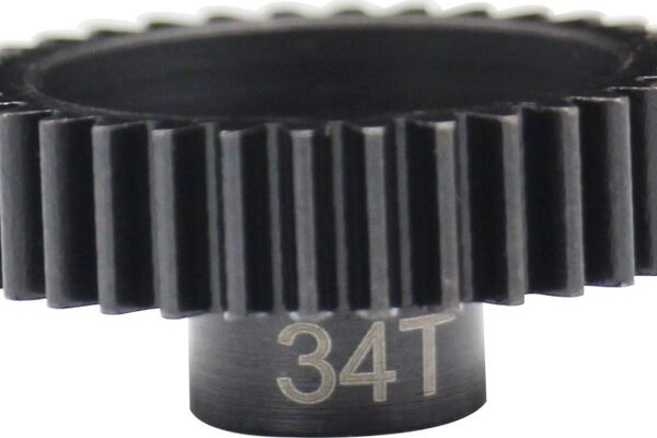 Hot Racing 34T Steel 32p Pinion Gear 5mm Bore