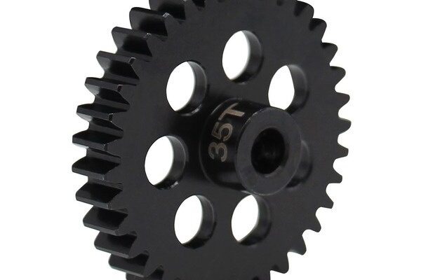 Hot Racing 35t Steel Mod 1 Pinion Gear 5mm