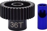 Hot Racing 36t Steel 48p Pinion Gear 5mm & 1/8