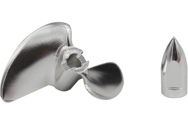 Hot Racing Alum. 1.6x1.6 4mm Prop, for Pro Boat BJ24/SW26/RC26