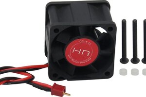 Hot Racing HRARAON404FP  Hot Racing Arrma 8S/6S BLX 40mm Twister Motor Cooling Fan w/Mini Deans Plug