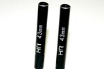 Hot Racing Aluminum Standoff Post Link 6x43mm w/ M3 Threads, Black