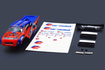 CARISMA GT24TR Painted and Decorated Truggy Body ( Red / Blue)