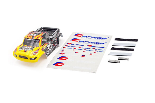 CARISMA GT24MT Truck Body Painted and Decorated ( Yellow / Black)