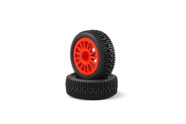 CARISMA GT24 i20 Front Wheel/Tire Set (pr.)