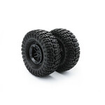 CARISMA Tire and Wheel Set (pr.): SCA-1E