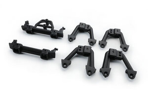 CARISMA Front/Rear Bumper Mounts and Shock Hoops: SCA-1E