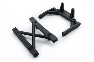 CARISMA Front/Rear Shock Tower and Chassis Brace Set: SCA-1E