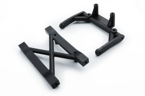 CARISMA Front/Rear Shock Tower and Chassis Brace Set: SCA-1E