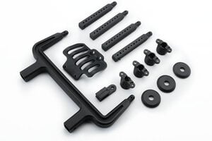 CARISMA Body Post and Motor Guard Set: SCA-1E