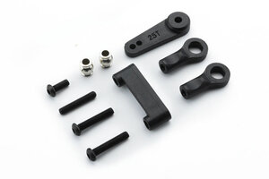CARISMA Steering Drag Link and Servo Arm Set: SCA-1E