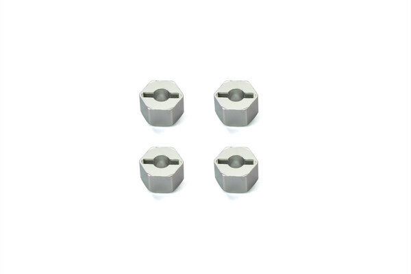 CARISMA CNC Aluminum Wheel Hex Set (4) 8mm Stock Width -  Fits