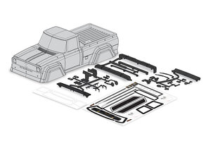 CARISMA Coyote Clear Body Set: SCA-1E