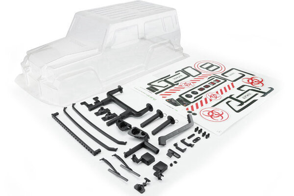 CARISMA Clear Body Set: SCA-1E Lynx