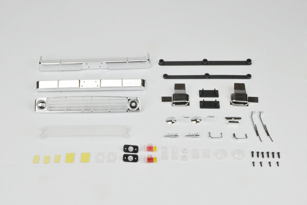 CARISMA Plastic Parts Set (Grille, Bumpers): SCA-1E Coyote Body