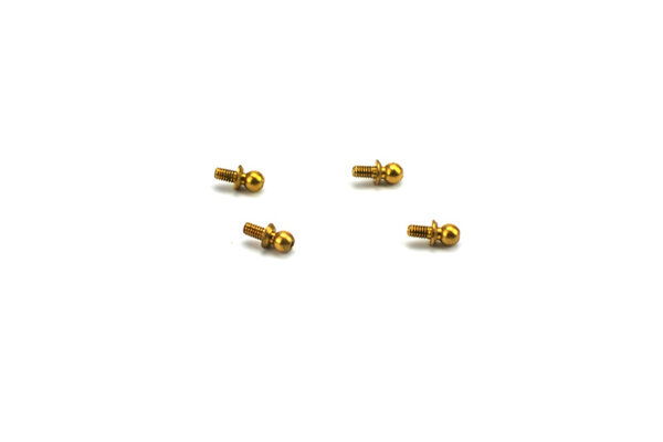 CARISMA 3.9 x 3.95mm Ball Studs (4): MSA-1E