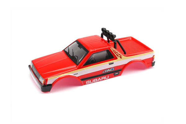 CARISMA Subaru Brat Painted Body & Roll Bar Set: MSA-1E