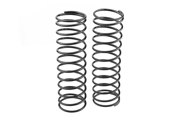 Corally (Team Corally) Shock Spring - Black - Medium - Rear - 2 pcs: SBX410