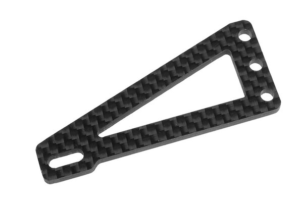 Corally (Team Corally) Servo Mount Deck - Graphite 2mm - 1 pc: SBX410