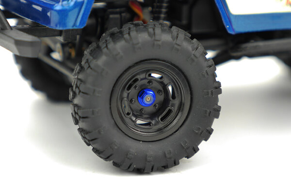 CARISMA M2 Wheel Locknuts, Blue (4): MSA-1E