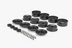CARISMA SCA-1E 1.9 Beadlock Wheel Set