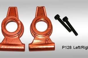 DHK Hobby Rear Hubs, Left And Right - Aluminum - Hunter