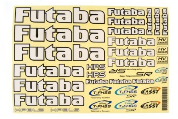 Futaba Decal Sheet for Surface Vehicles