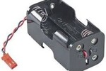 Futaba FUTFBB-1  FBB-1 AA Battery Holder Receiver Box, 4-Cell
