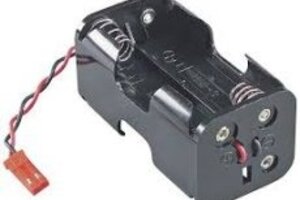 Futaba FUTFBB-1  FBB-1 AA Battery Holder Receiver Box, 4-Cell