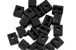 Futaba Square Servo Grommets, 20-Pack