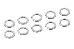 Corally (Team Corally) Aluminum Shim Ring - ID 3mm - OD 4mm - 0.5mm - 10 pcs