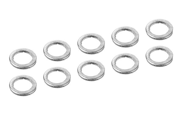 Corally (Team Corally) Aluminum Shim Ring - ID 3mm - OD 4mm - 0.5mm - 10 pcs