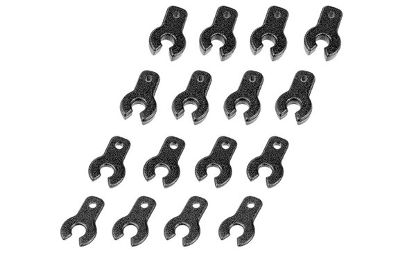 Corally (Team Corally) Composite Clip 0.5 - 1 - 1.5 - 2.0mm - 4 pcs each