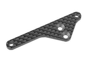 Corally (Team Corally) Shock Mount Plate SSX-10 - Graphite 2.5mm - 1 pc