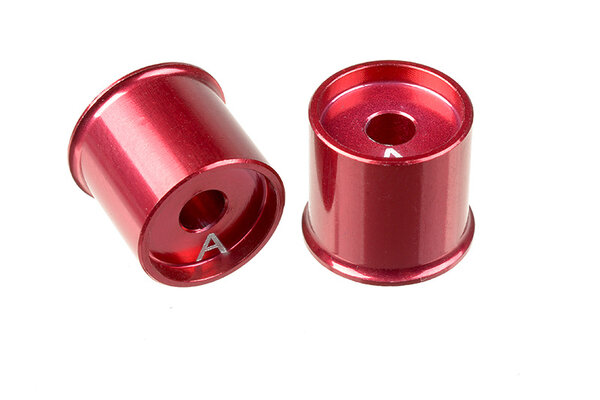 Corally (Team Corally) Aluminum Lower Arm Cap A, - 0mm (2 pcs) SSX-10