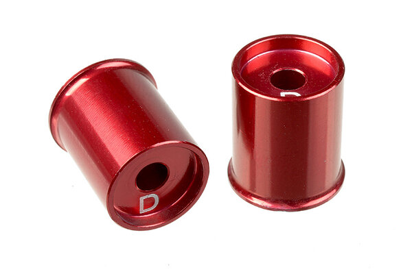 Corally (Team Corally) Aluminum Lower Arm Cap D, - 3mm (2 pcs) SSX-10