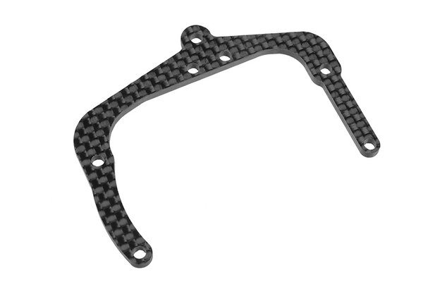 Corally (Team Corally) Rear Pod Upper Plate FSX-10 - Graphite 2.5mm - 1 pc