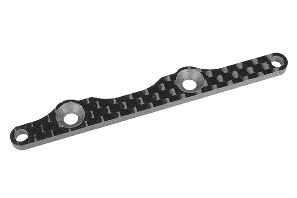 Corally (Team Corally) Rear Wing Bulkhead Plate FSX-10 - Graphite 2.5mm - 1 pc