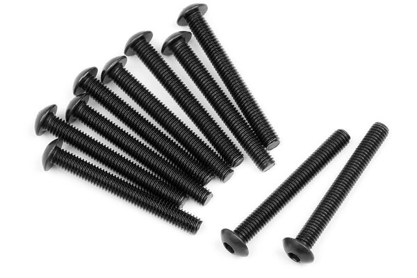 HPI Racing Button Head Screw M3X25mm (Hexhead/10pcs)