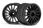 HPI Racing WR8 Tarmac Wheel Black (2.2&Quot;/57X35mm/2pcs)