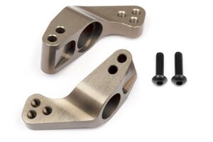 HPI Racing Aluminum Rear Hub Carrier Set (0 Deg/Hard Anodize) Bullet