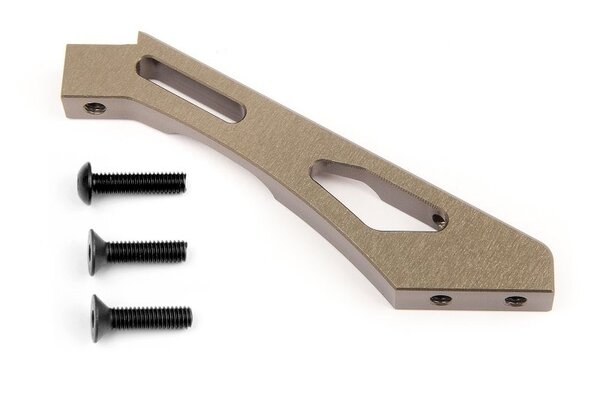 HPI Racing Aluminum Front Brace (Hard Anodized) Bullet (Opt)