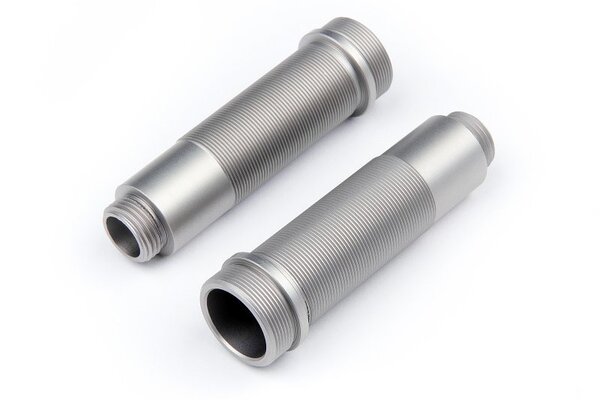 HPI Racing Aluminum Shock Body Set (Gunmetal/2pcs) Savage XS