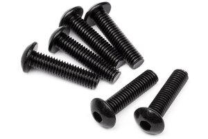 HPI Racing Button Head Screw M5X20mm (Hex Socket/6pcs)
